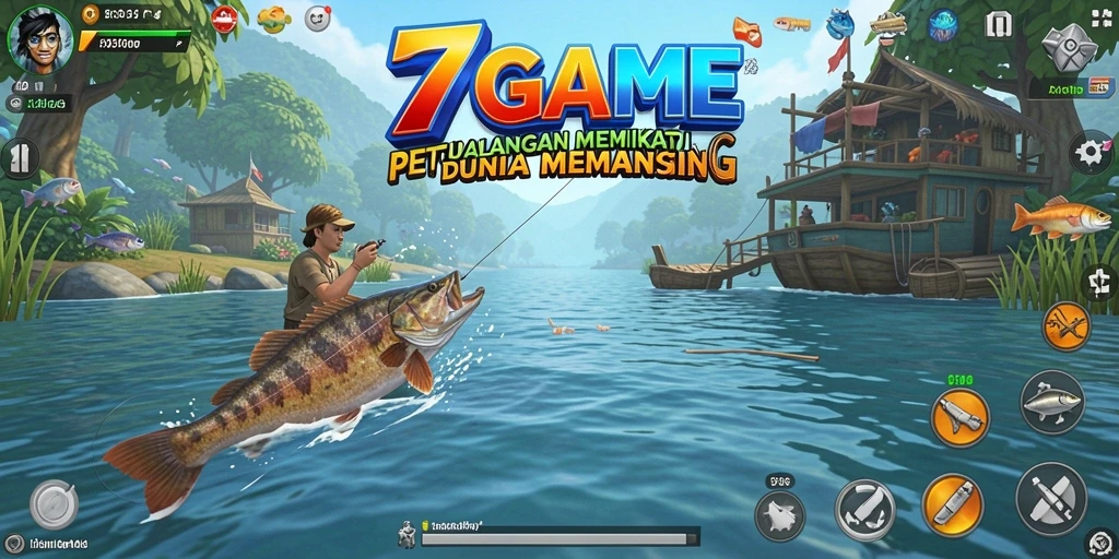 Tangkapan besar dalam 7GAME saat mendali memancing