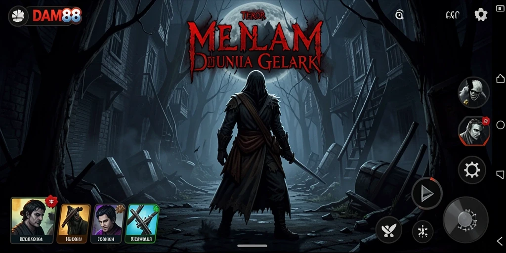 Gameplay menyeramkan dalam atmosfer horor mendalam.