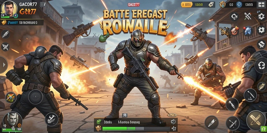 Tampilkan gameplay intens dalam GACOR77 dengan pertempuran multiplayer seru.