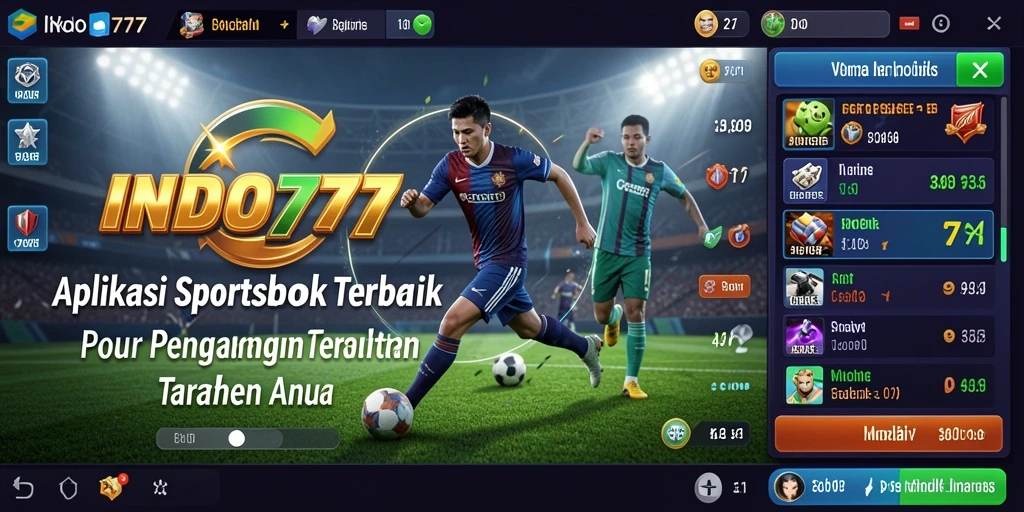 Tampilan menarik dari gameplay Sportsbook INDO777.