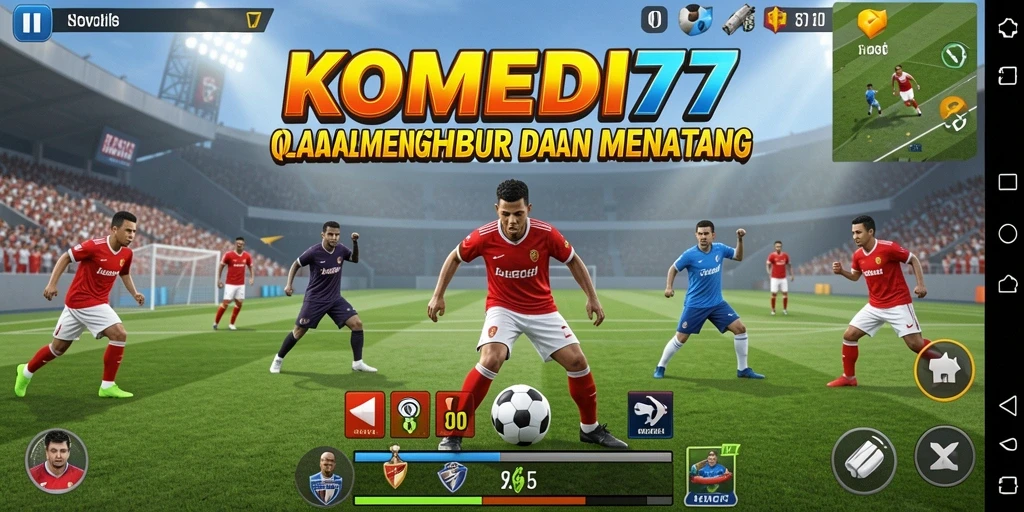 Tampilan gameplay KOMEDI77 yang penuh aksi dan seru.