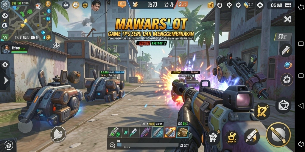 Screenshot gameplay MAWARSLOT yang penuh aksi dan strategi.