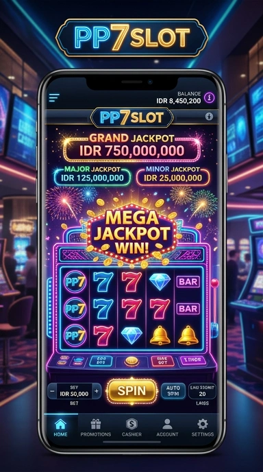 Proses unduh aplikasi di pp7slot yang cepat dan efisien.